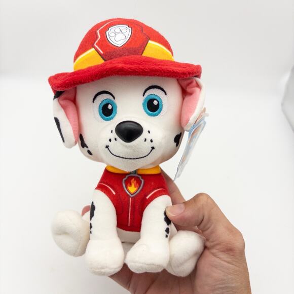 NEW GUND Paw Patrol Marshall in Signature Firefighter Uniform, 9" Plush Dog - Picture 7 of 12